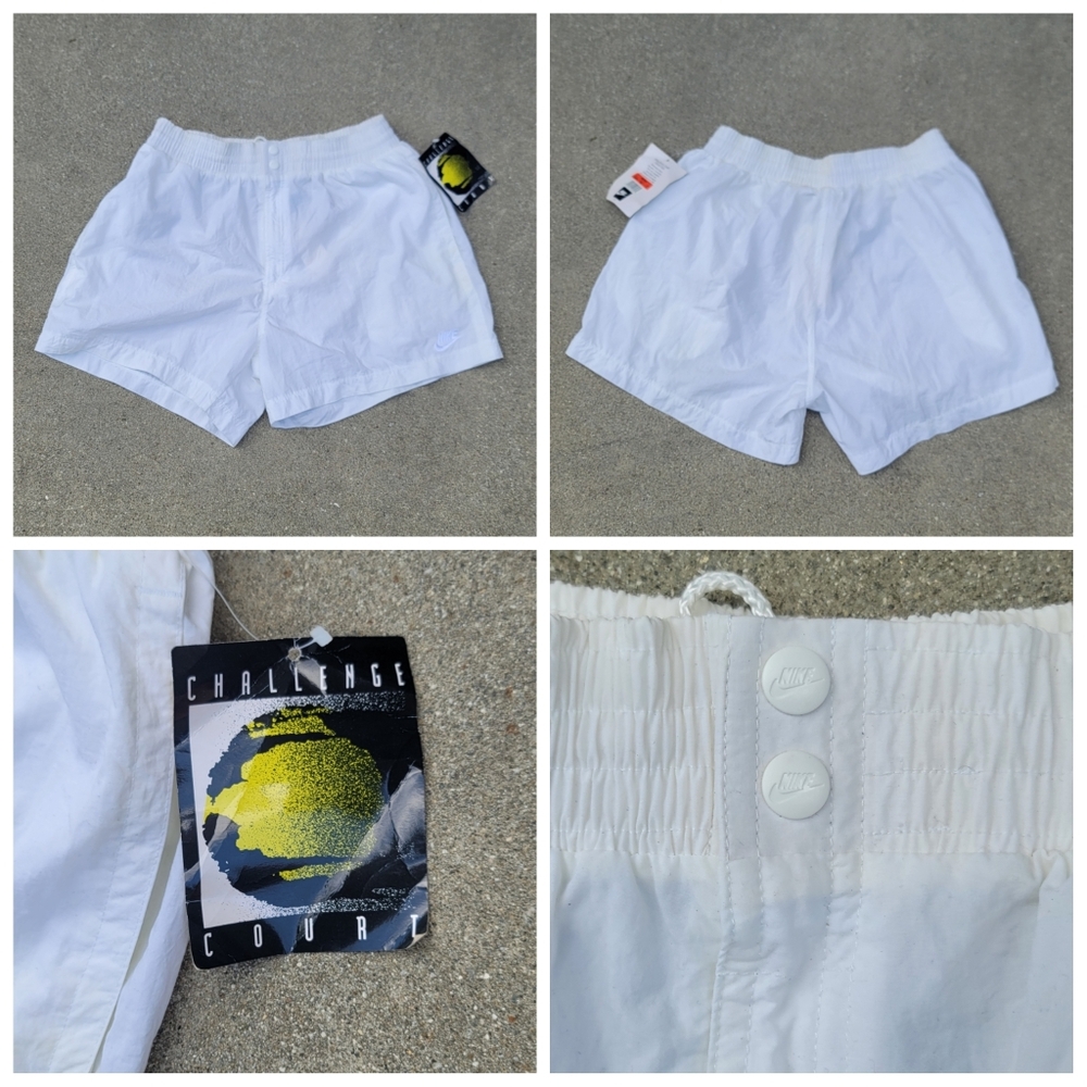 Nike Andre Agassi Challenge Court Nylom Tennis Shorts